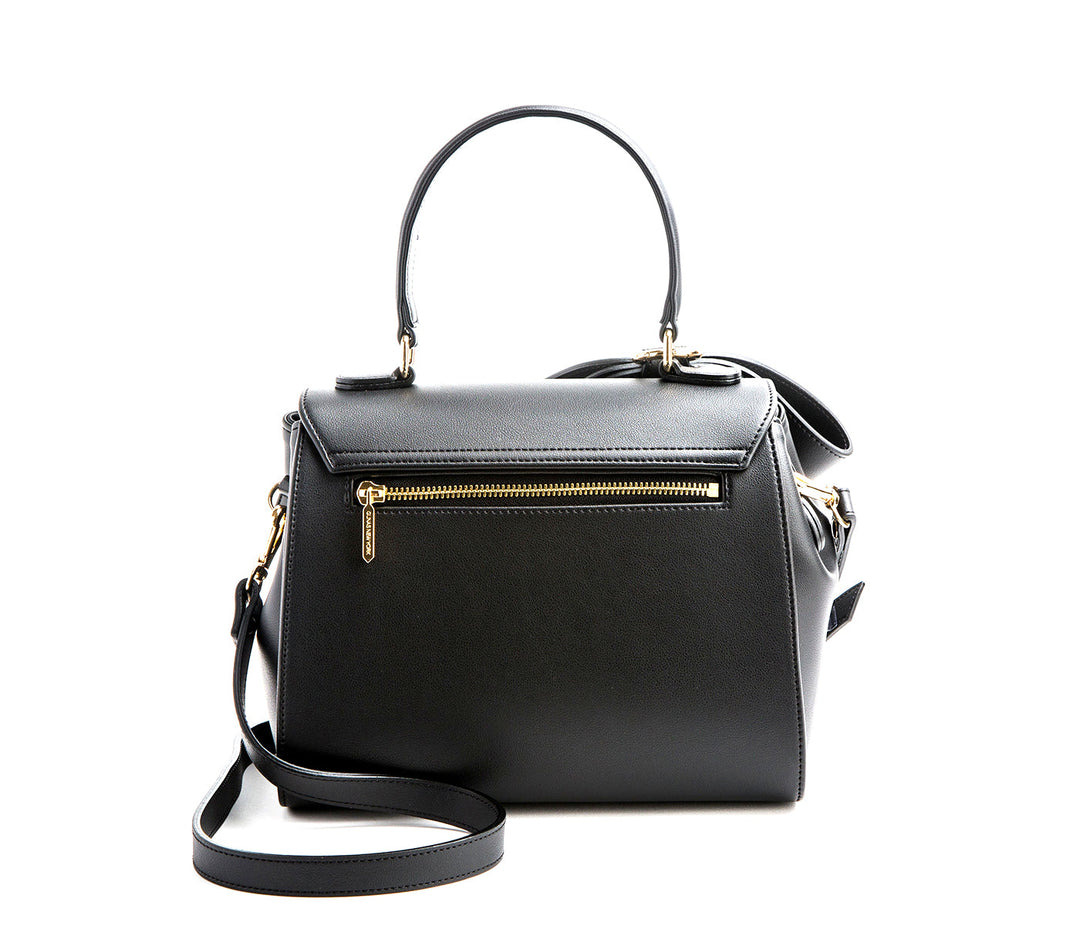 Cottontail - Black Vegan Leather Bag- Winklip