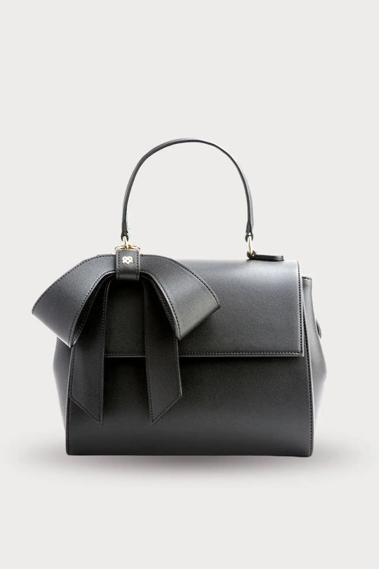 Cottontail - Black Vegan Leather Bag- Winklip