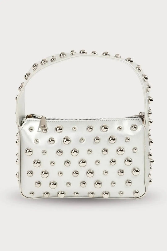 Fame Ball Studded Square Handbag