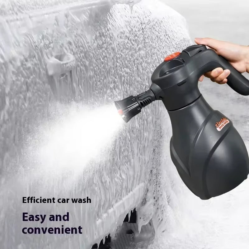 CENRR 2L Professional Electric Foam Sprayer Snow Foam Cannon Handheld Pressure Relief Valve Fully Automatic Car Accessories